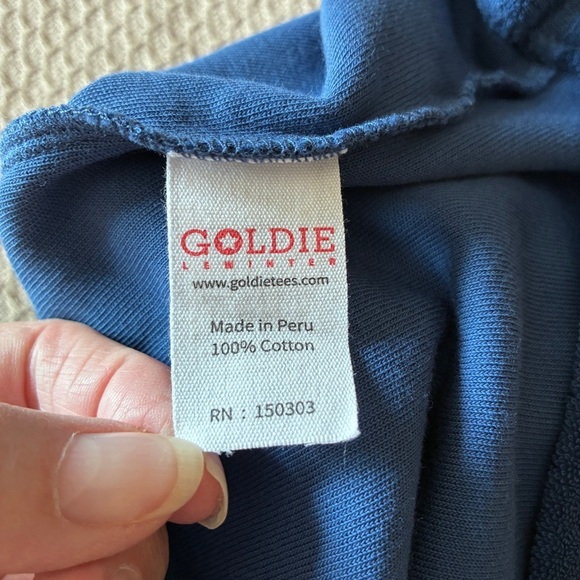 Goldie Life Of Luxury Soft Terry Tee And Shorts Size Small NWOT - Picture 10 of 16